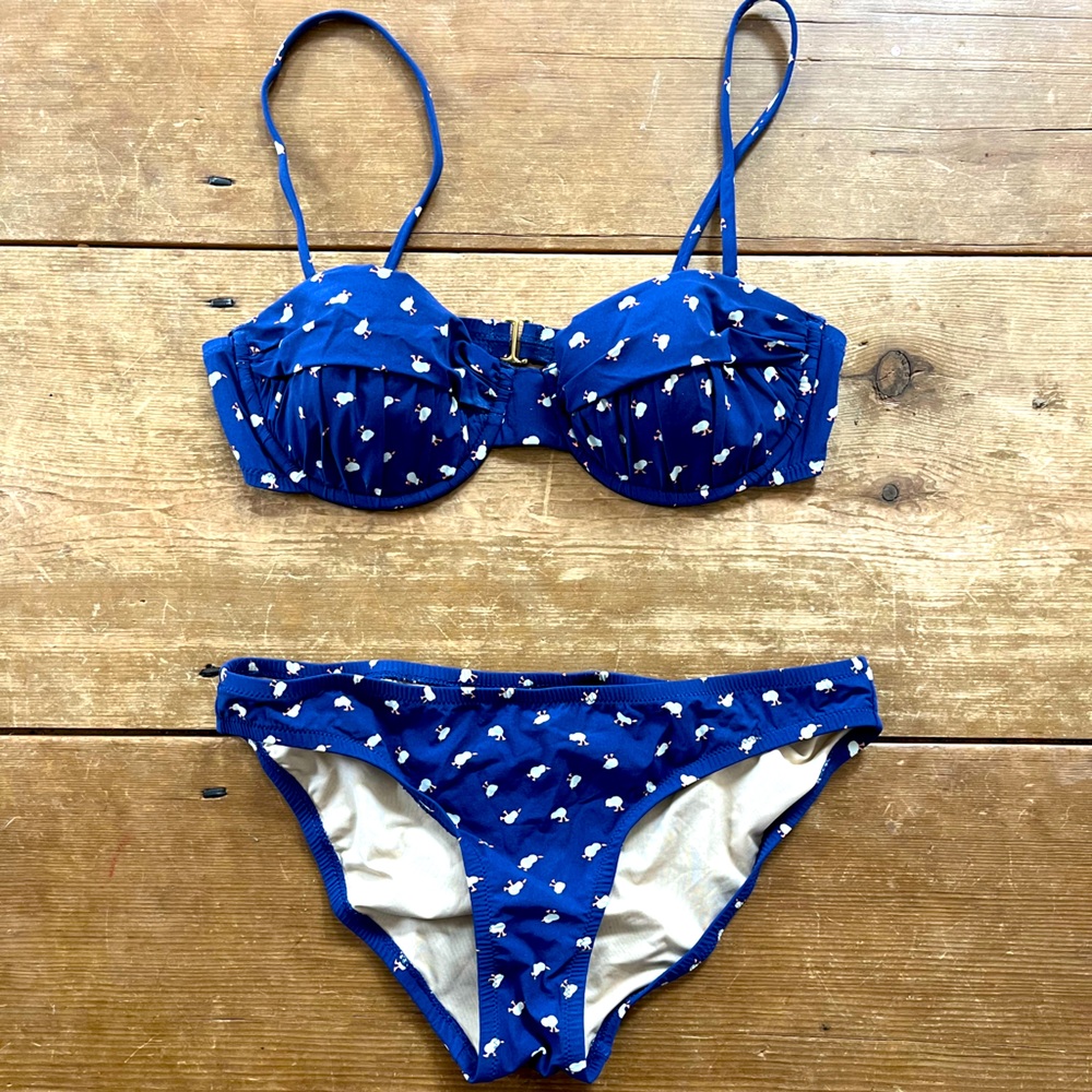 J. Crew baby chicks bikini